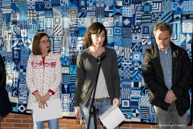 El Luzzy se suma a la defensa de los derechos de las mujeres a través del tapiz Lágrimas Negras - 2, Foto 2