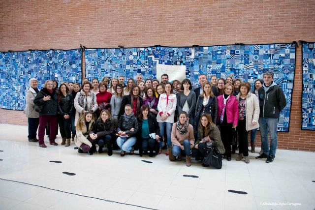 El Luzzy se suma a la defensa de los derechos de las mujeres a través del tapiz Lágrimas Negras - 5, Foto 5