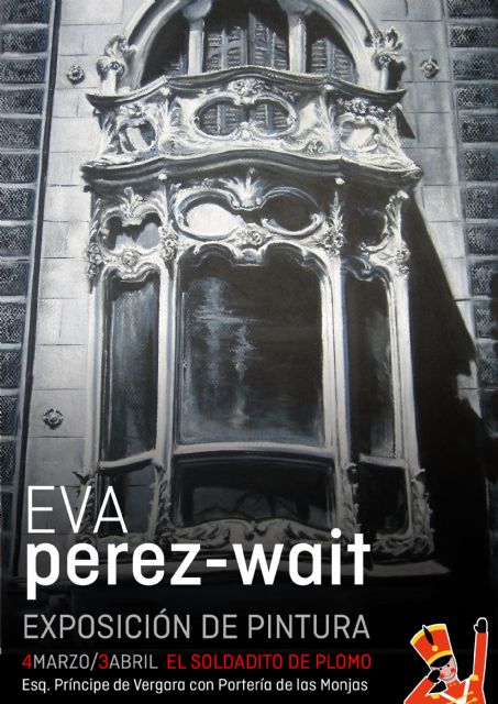 La cartagenera Pérez-Wait, ganadora del premio UNED de pintura, expone en El Soldadito de Plomo - 1, Foto 1