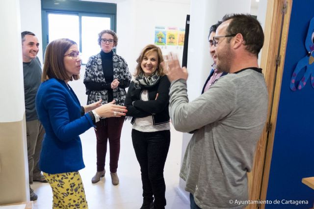 La vicealcaldesa conoce las instalaciones de diferentes asociaciones para discapacitados en Cartagena - 3, Foto 3