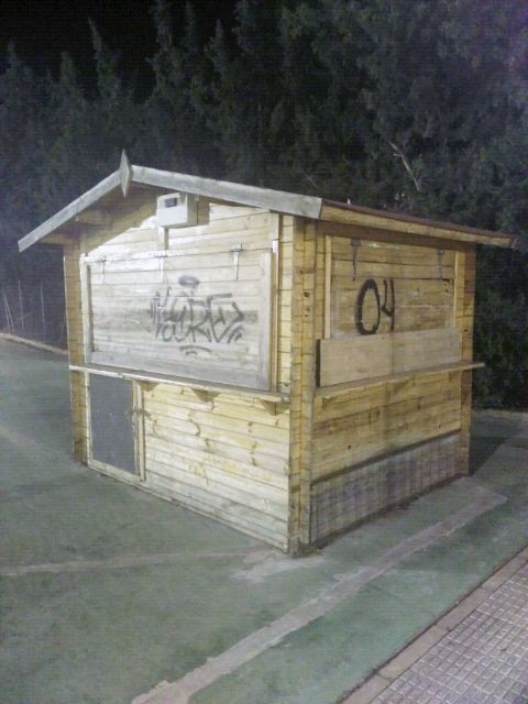 Cs denuncia el penoso estado del campo de fútbol de Puente Tocinos y los actos vandálicos que se producen en su interior - 3, Foto 3