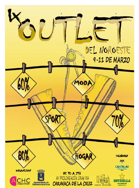 El 'Outlet del Noroeste' reúne a 41 comercios en Caravaca los días 9, 10 y 11 de marzo - 2, Foto 2