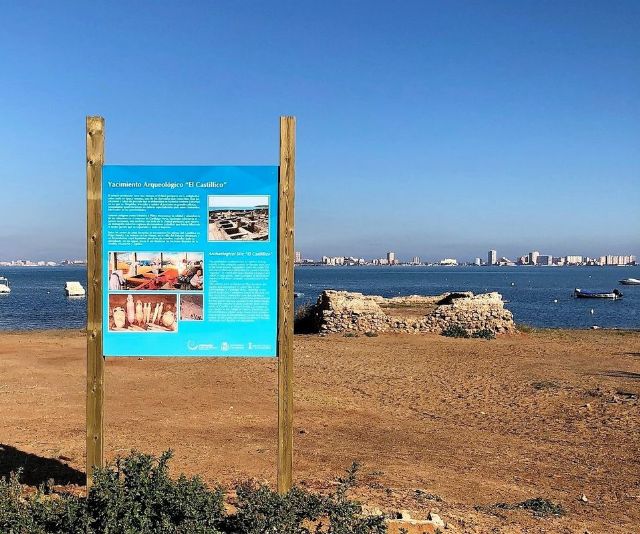 Patrimonio coloca nuevos carteles informativos en varios yacimientos del litoral - 1, Foto 1