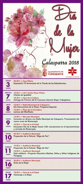 Calasparra conmemora el Día Internacional de la Mujer - 1, Foto 1