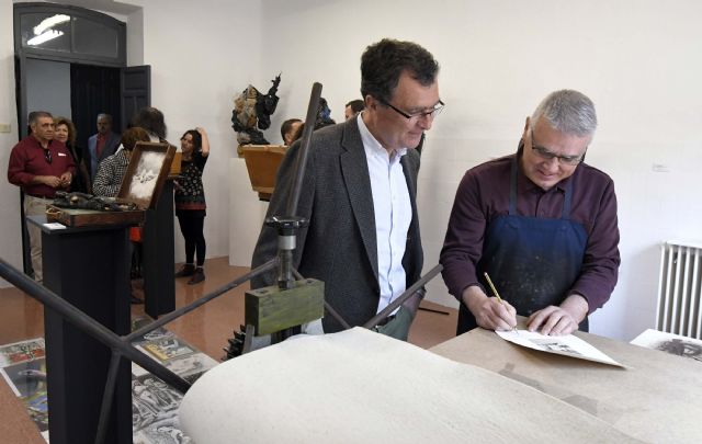 La vanguardia artística de Murcia celebra su cónclave en el LAC - 1, Foto 1