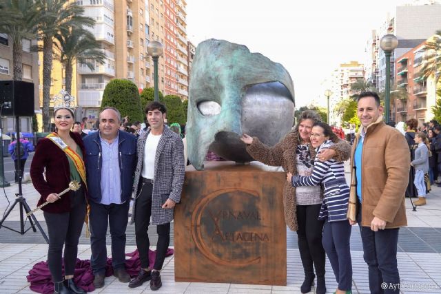 El Carnaval de Cartagena descubre su monumento en la Alameda - 1, Foto 1