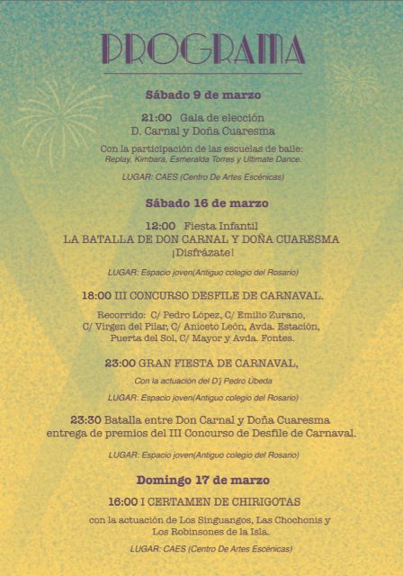 Torre Pacheco se prepara para disfrutar del Carnaval 2019 - 2, Foto 2