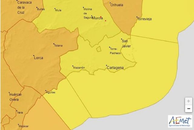 Aviso amarillo por viento y oleaje en Cartagena - 1, Foto 1