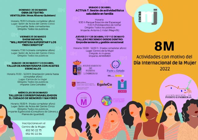 El Ayuntamiento de Puerto Lumbreras organiza más de una decena de actividades por el Día de la Mujer - 2, Foto 2