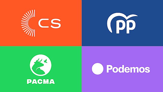 Cuatro partidos políticos apuestan por el cambio en su identidad visual - 1, Foto 1
