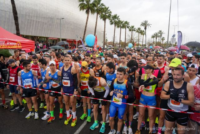 La media maratón de Cartagena se mantiene con precauciones por la lluvia - 1, Foto 1
