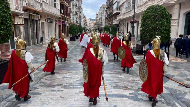 Los Soldados Romanos anuncian la Cuaresma en Cartagena con su tradicional pasacalles - 4, Foto 4