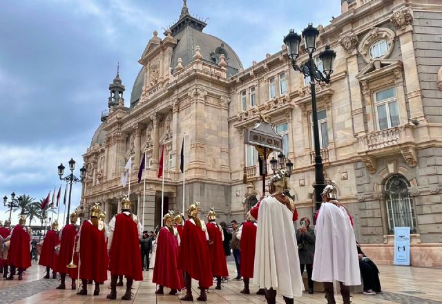Los Soldados Romanos anuncian la Cuaresma en Cartagena con su tradicional pasacalles - 5, Foto 5