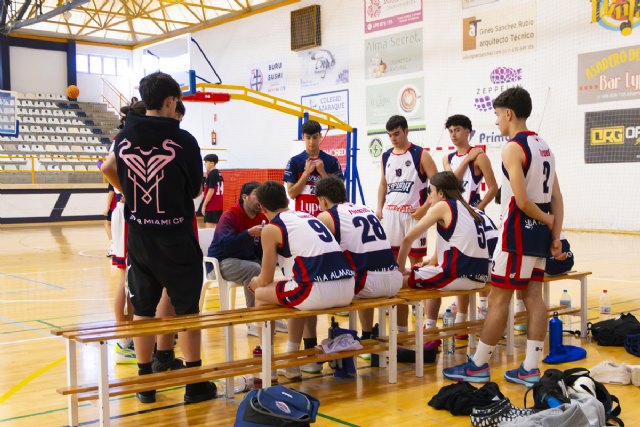 Fin de semana de luces y sombras para C.B. Sierra Espuña con victorias de junior y cadete y derrotas ante rivales de gran nivel, Foto 2