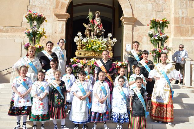 Blanca celebra el tradicional bando huertano con ofrenda de flores y frutos a San Roque - 1, Foto 1