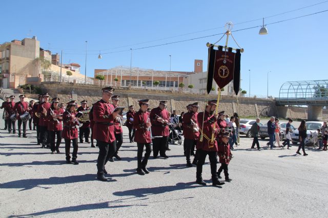 250 músicos participan en el Encuentro de Bandas de Tambores y Cornetas de Semana Santa en Puerto Lumbreras - 2, Foto 2