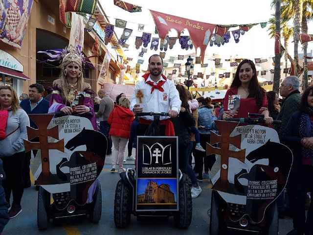 El Ayuntamiento de Caravaca promociona las fiestas patronales de ciudades de Murcia, Alicante y Albacete - 1, Foto 1