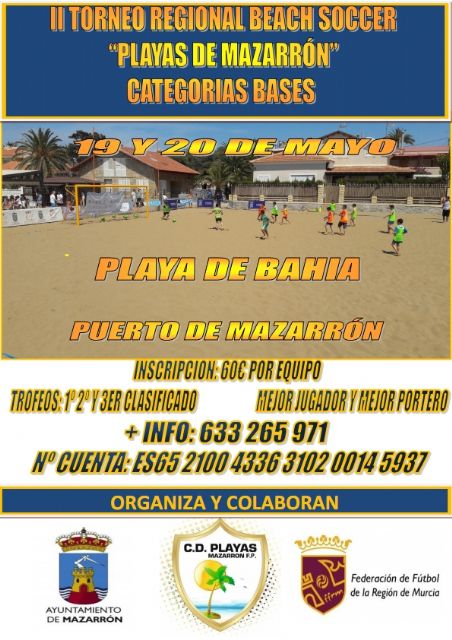 Nueva fecha para el II torneo beach soccer 