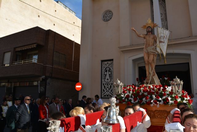 La procesión del Resucitado pone fin a la Semana Santa de Águilas - 1, Foto 1