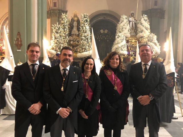 El Grupo municipal MC Cartagena vive, junto a cofrades, cartageneros y visitantes, la pasión y el orgullo por su Semana Santa - 1, Foto 1