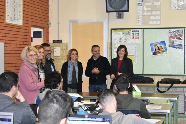 La consejera de Educación visita el colegi o San Juan Bosco ´Salesianos Cartagena´ - 1, Foto 1