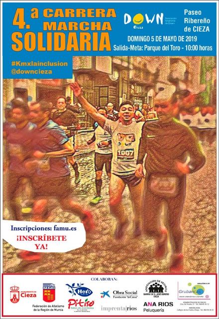 El 5 de mayo, Cieza vuelve a correr por la inclusión - 1, Foto 1