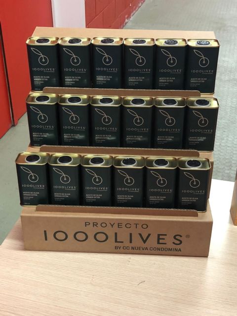 Nueva Condomina aporta su aceite solidario al avituallamiento para los transportistas - 2, Foto 2