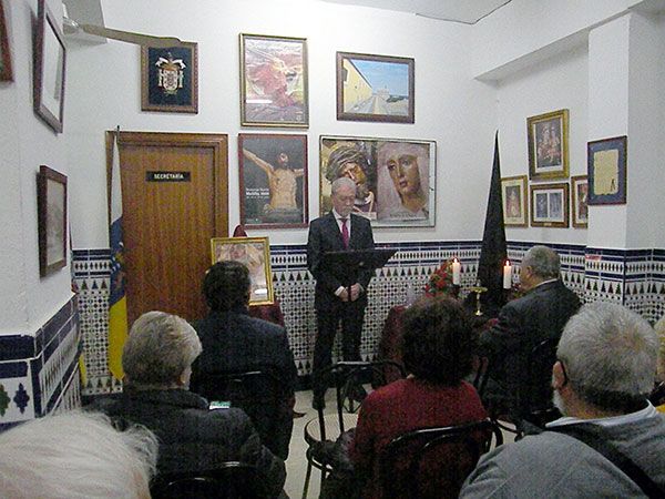 La Semana Santa de Sevilla pronunciada por Gabriel Solís Carvajal en la casa de Melilla en Sevilla - 2, Foto 2