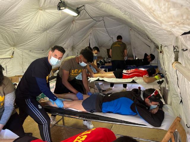 60 voluntarios de la UCAM colaboran en la Ruta de las Fortalezas - 1, Foto 1