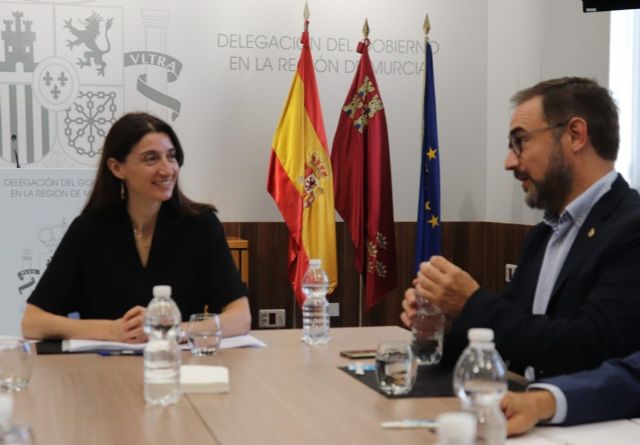 Diego José Mateos destaca el trabajo realizado durante los años de gobierno socialista que han hecho posibles la apertura del nuevo juzgado de Primera Instancia e Instrucción de Lorca - 1, Foto 1