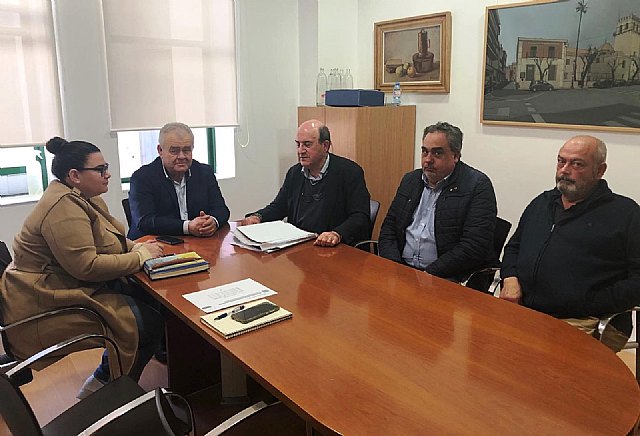 CEBAG mantiene una reunión con el alcalde de Totana, Foto 1