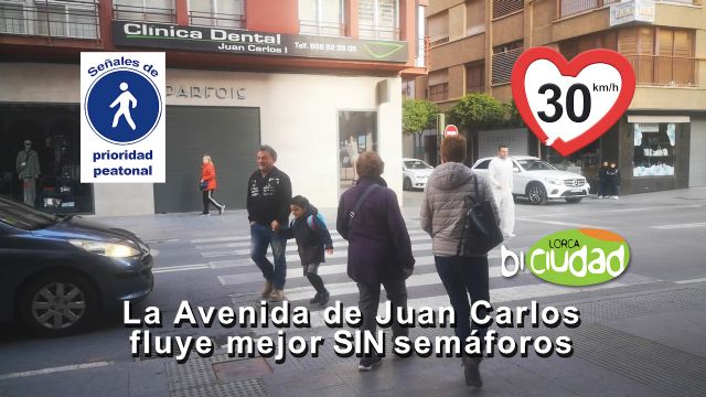 La prioridad peatonal es posible y necesaria enla avenida principal de Lorca - 2, Foto 2