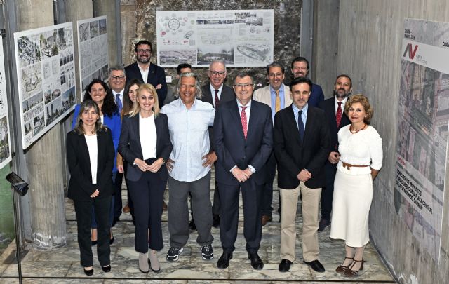 La Plaza Central contará con una gran pérgola elíptica como puerta de entrada a la ciudad de Murcia - 1, Foto 1
