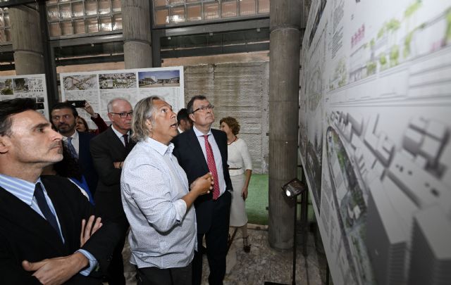 La Plaza Central contará con una gran pérgola elíptica como puerta de entrada a la ciudad de Murcia - 2, Foto 2