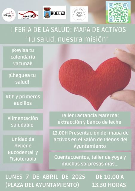 Bullas celebra la I Feria de la Salud con actividades para toda la población - 1, Foto 1