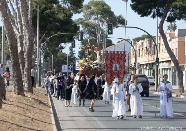 La Parroquia del Cristo de la Salud conmemoró su 50 aniversario con un recibimiento a la Virgen de los Dolores y a San Cristóbal - 3, Foto 3