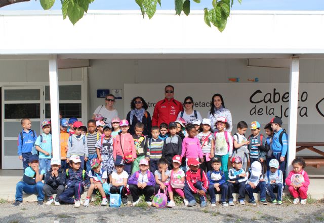 Los alumnos del colegio San Cristóbal de Lorca visitan el Sendero Astronómico y el Centro de Interpretación de la Naturaleza del Cabezo de la Jara - 2, Foto 2