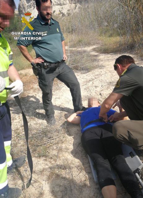 Rescatan a una senderista herida en Los Rodeos-Campos del Río - 1, Foto 1