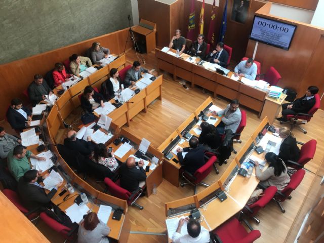 Balance de votaciones del Pleno Ordinario del Ayuntamiento de Lorca correspondiente al mes de abril 2018 - 1, Foto 1