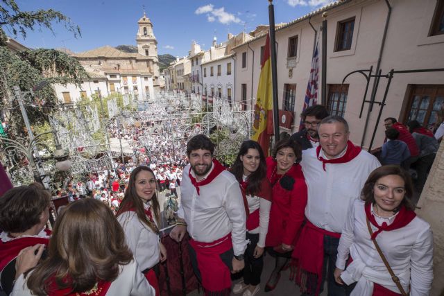 Fernando López Miras asiste a las fiestas en honor a la Santísima y Vera Cruz de Caravaca - 1, Foto 1