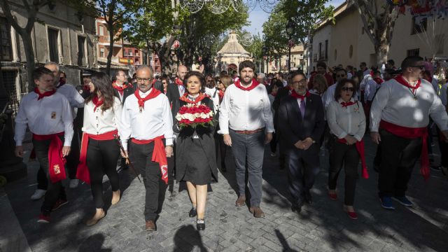 El presidente Fernando López Miras asiste a la misa conmemorativa de la aparición de la Santísima Cruz - 1, Foto 1