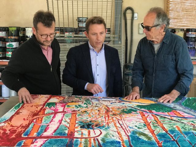 Taller de Serigrafía para niños por el artista Pepe Jiménez en La Ermita de la Colonia. - 4, Foto 4