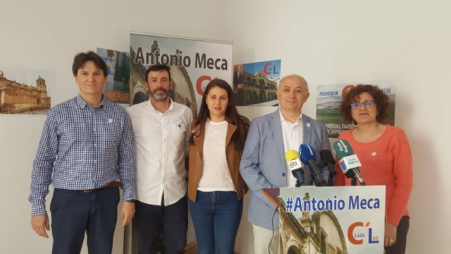 Antonio Meca presenta su lista electoral con la que concurre a las elecciones municipales con el partido independiente Ciudalor - 1, Foto 1
