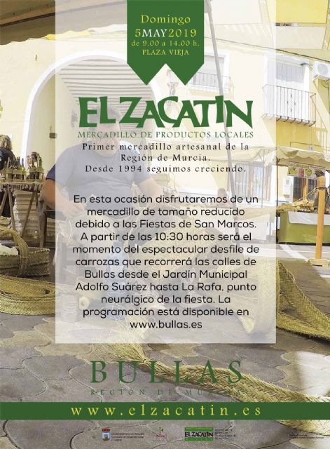 El mercadillo de ´El Zacatín´ se celebra este domingo 5 de mayo - 1, Foto 1