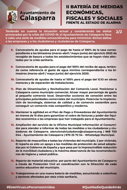 II batería de medidas económicas, fiscales y sociales, frente al estado de alarma - 1, Foto 1