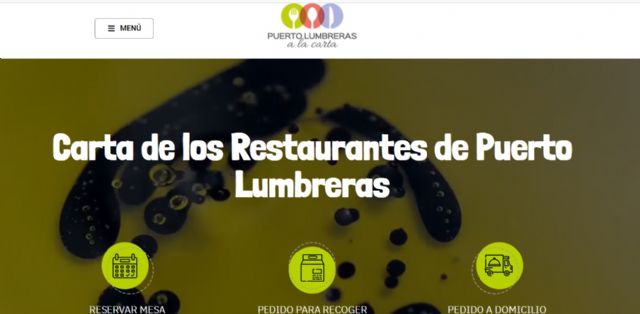 Se pone en marcha la web Puerto Lumbreras a la carta para apoyar al sector hostelero y facilitar el servicio a domicilio - 2, Foto 2