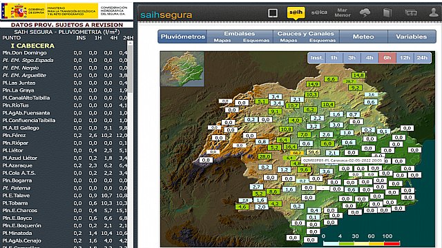 48 llamadas al 112 las por precipitaciones y tormentas en la Región - 1, Foto 1
