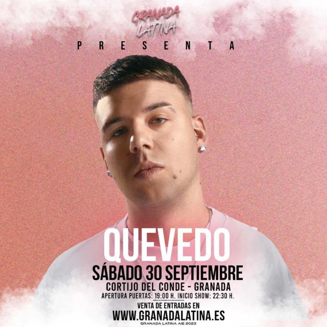 QUEVEDO, el número uno que arrasa en las listas de éxito actuará en GRANADA - 1, Foto 1