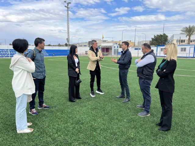 El exjugador del FC Barcelona y la UD Las Palmas, Ernesto García, presenta un clínic de porteros en Alguazas en julio - 3, Foto 3