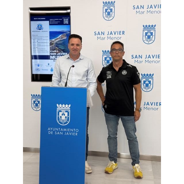 El nadador Alberto Lorente llega a San Javier con su reto Abracemos el mar, el próximo 5 de myo - 1, Foto 1